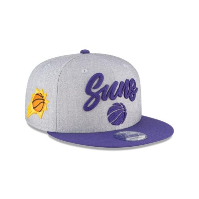 Sapca New Era Phoenix Suns NBA Official NBA Draft 9FIFTY Snapback - Gri